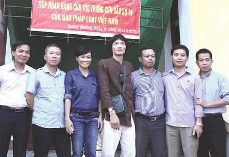 Chúng tôi đã đến khi đồng bào cần nhất